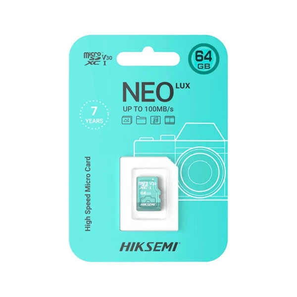 Hiksemi HS-TF-D3/64G NEO LUX Memoria MicroSD 64GB