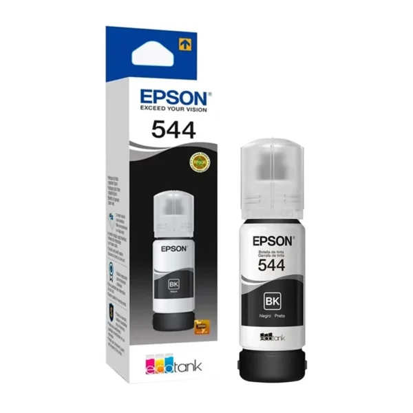 Tinta Epson T544120 Negro rinde hasta 4500 páginas