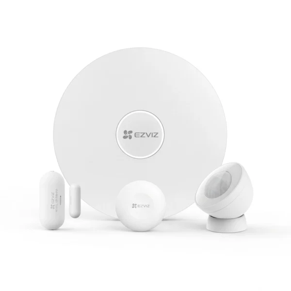 EZVIZ B1 Kit de Inicio de Alarma Inalámbrica Incluye A3+TC1+TC2+TC3