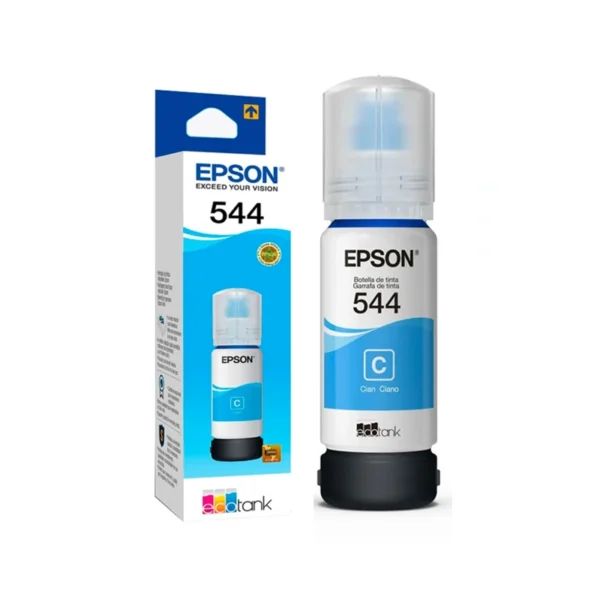 Tinta Epson T544220 cyan rinde hasta 7500 páginas