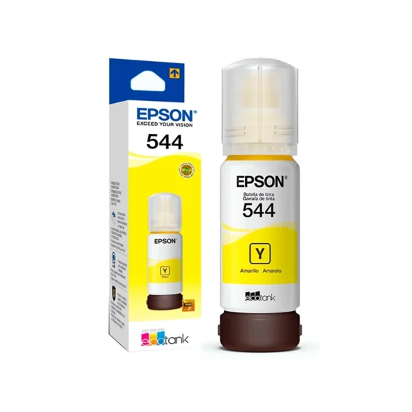 Tinta Epson T544420 amarillo rinde hasta 7500 páginas