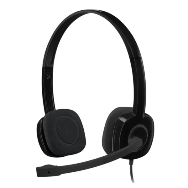 Audífono microfo Logitech H151 Stereo Black 981-000587
