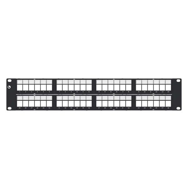 COMMSCOPE 760237041 Patch Panel 48 Puertos Modular Cat5E Cat6 y Cat6A SL