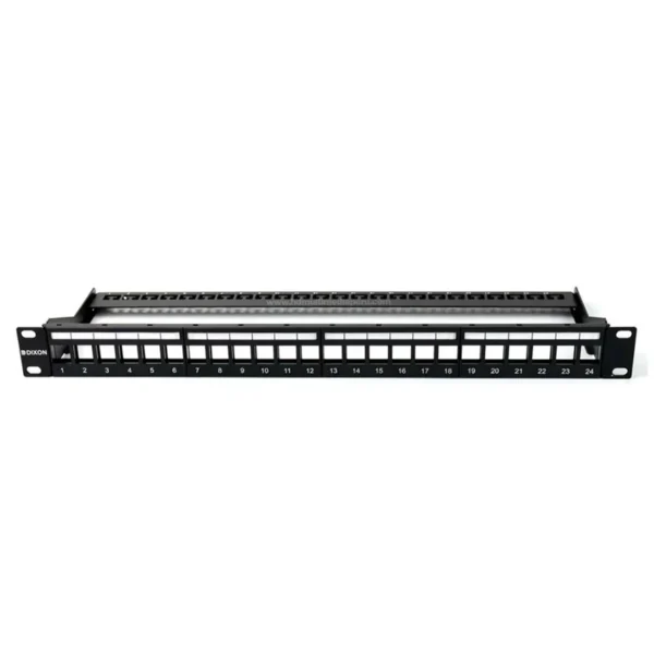 DIXON PPKJ24 Patch panel 24 Puertos Cat 6 Cat 6A modular vacío