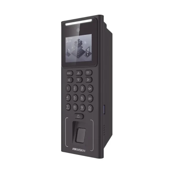 HIKVISION DS-K1T321EFWX-B Control de Acceso y Asistencia WiFi con Lector de Huella Rostro Tarjeta Batería de Respaldo