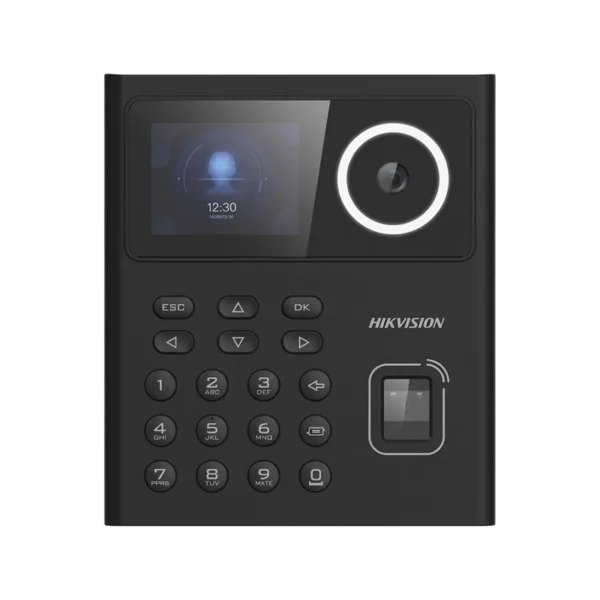 HIKVISION DS-K1T320EFWX-B Control de Acceso con Lector de Huella y Rostro Batería de Respaldo